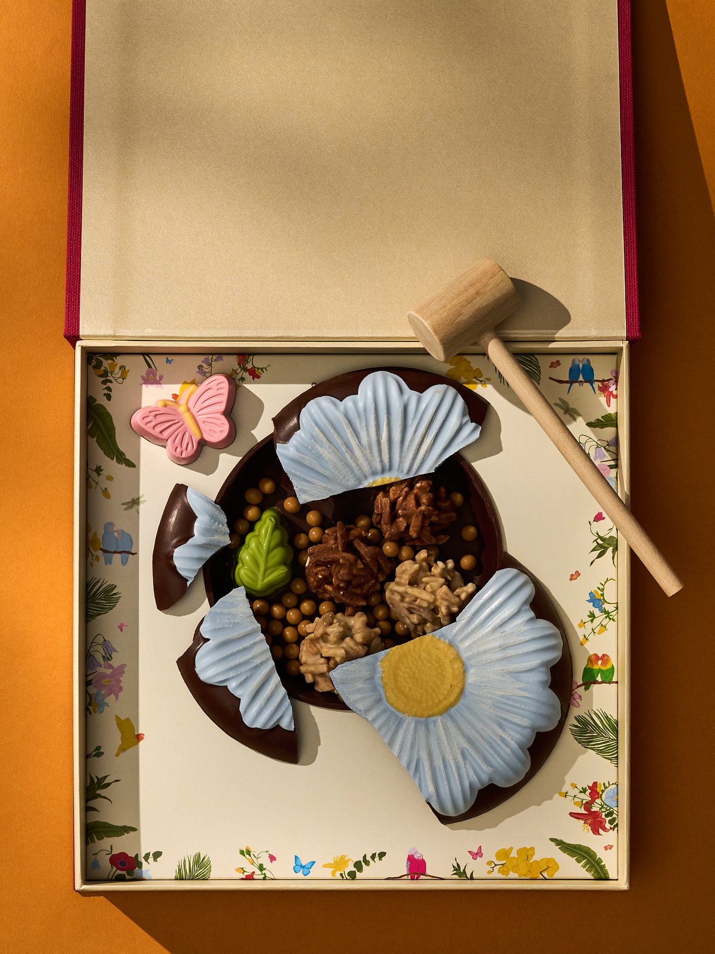 Daisy In Bloom Chocolate Piñata: Light Blue Edition